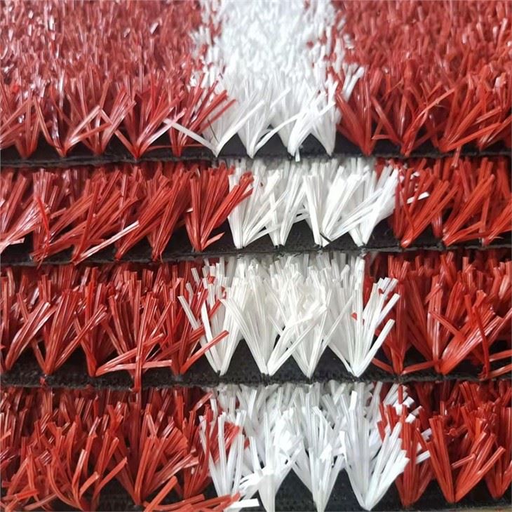 red white