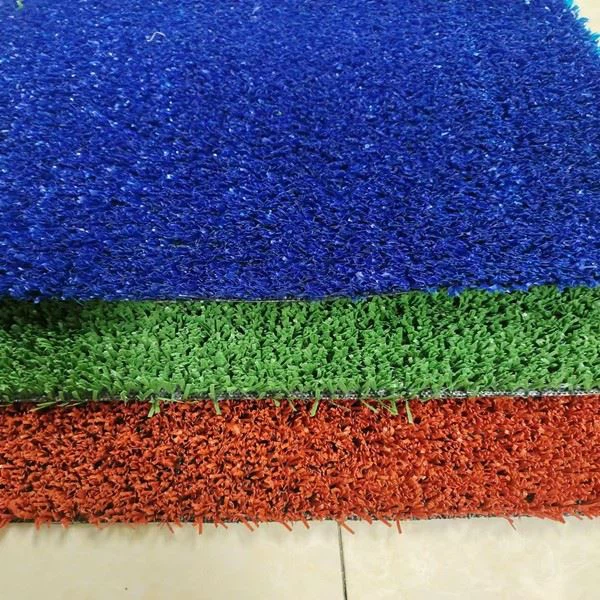 colorful tennis turf